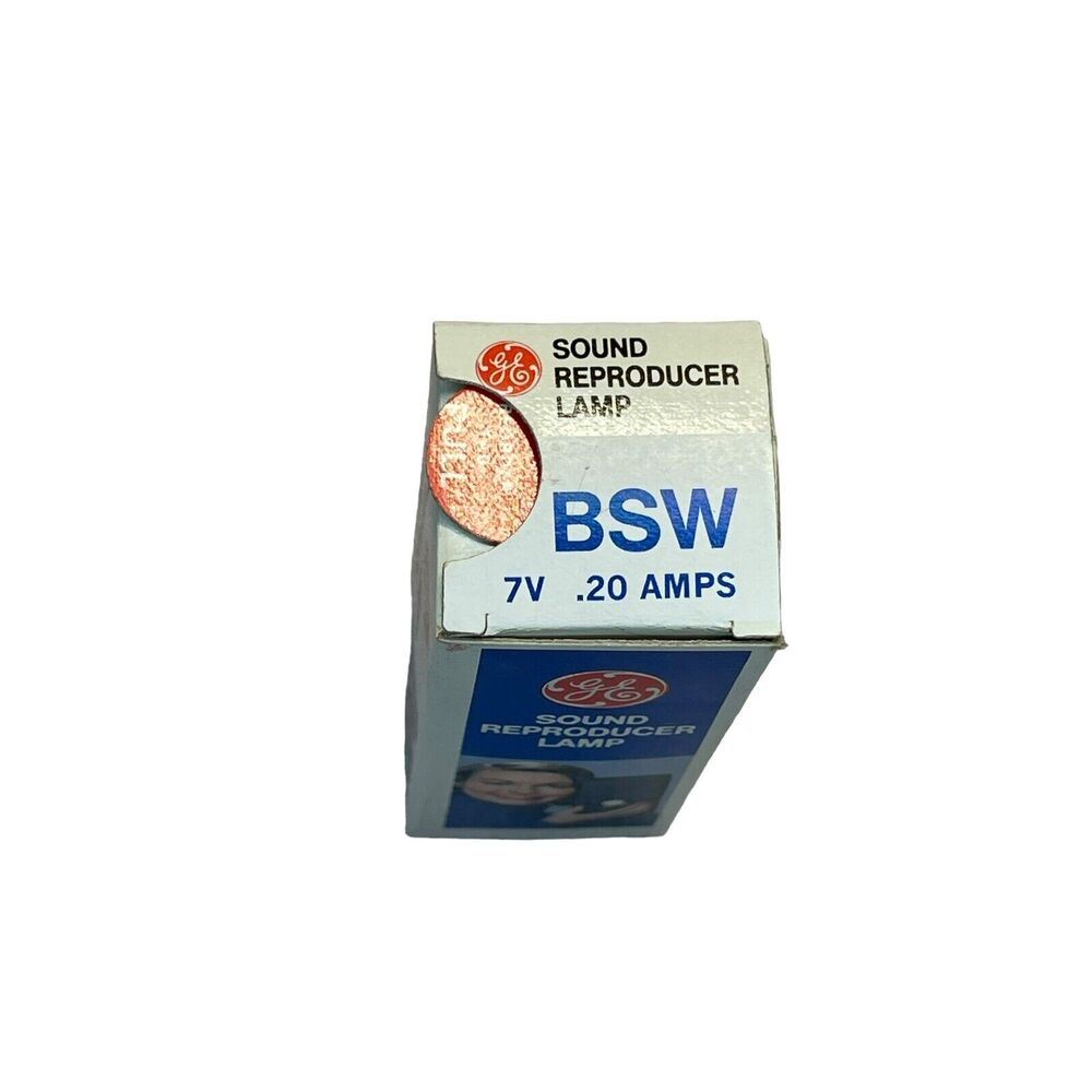 BSW Photo 7V .20A LIGHT BULB Sound Reproducer T5 Exciter LAMP NEW GE 39710 - Picture 2 of 7